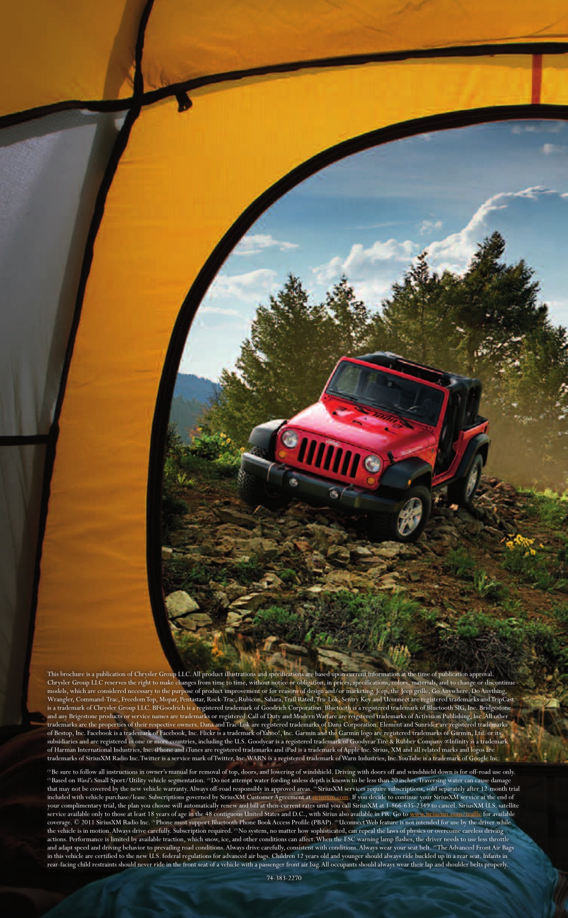 2012 Jeep Wrangler Brochure Page 16